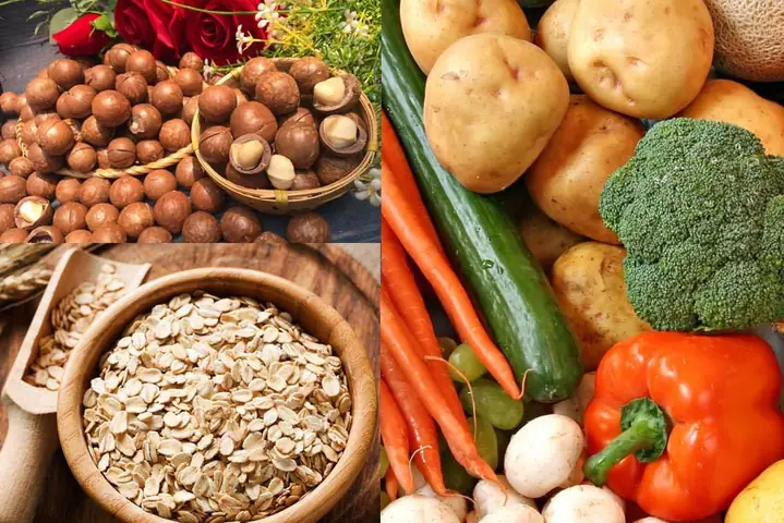 Cháo hạt macca và yến mạch Cháo hạt macca và yến mạch