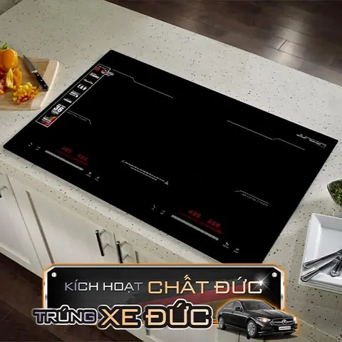 Bếp Từ Đôi Âm Junger Mk-22 4000w