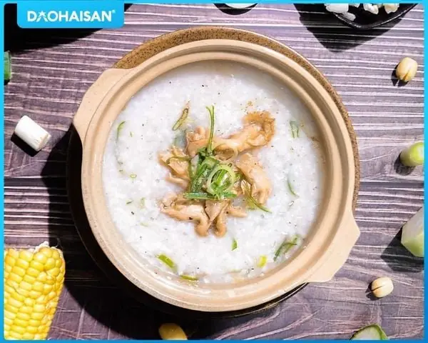 Cách nấu cháo bào ngư nấm tẩm bổ cho gia đình