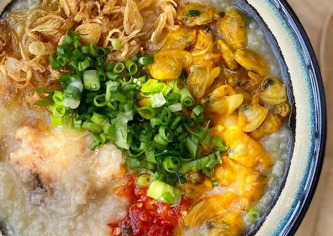 Cháo nghêu – Thơm ngon, bổ dưỡng, dễ làm tại nhà