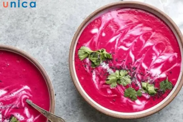 Cháo thịt bò rau dền