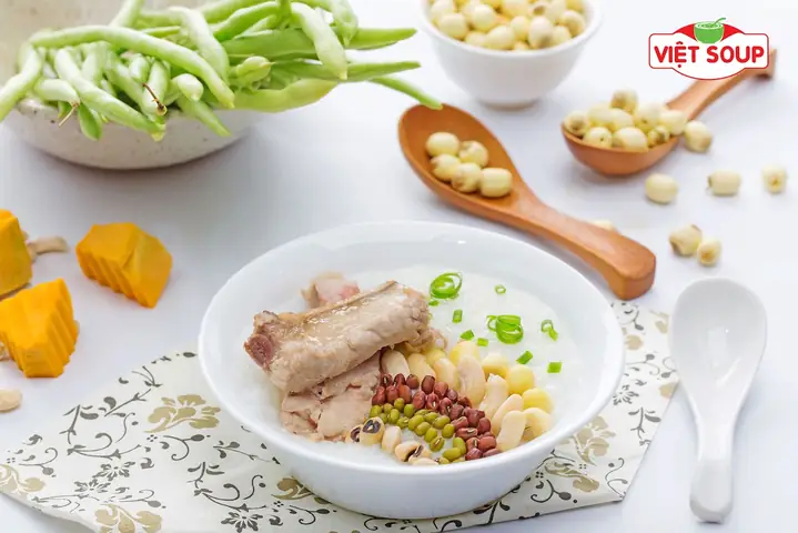 Nguyên liệu (Tùy theo sở thích của bé, dưới đây là gợi ý một số loại ngũ cốc):