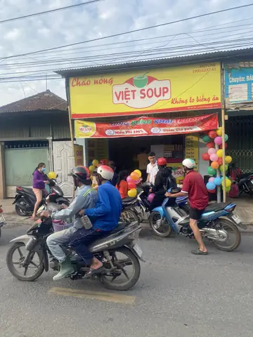 Các bước trở thành thành viên của hệ thống cháo dinh dưỡng cao cấp Việt Soup