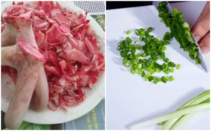 Bước 1Sơ chế nguyên liệu