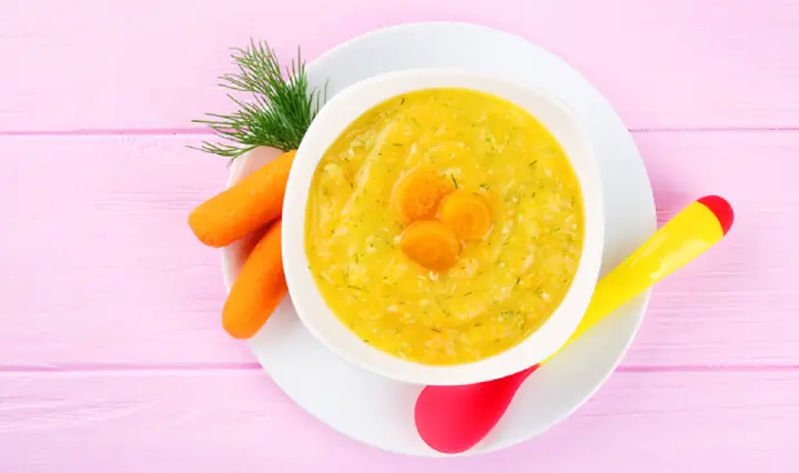 3.2 Cháo óc heo cà rốt 3.2 Cháo óc heo cà rốt