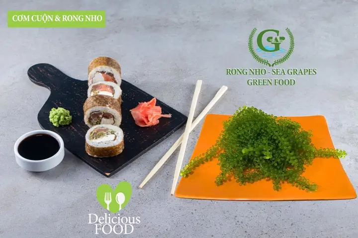 Cách Chế Biến Rong Nho Cho Bé Thành Kimbap Hàn Quốc