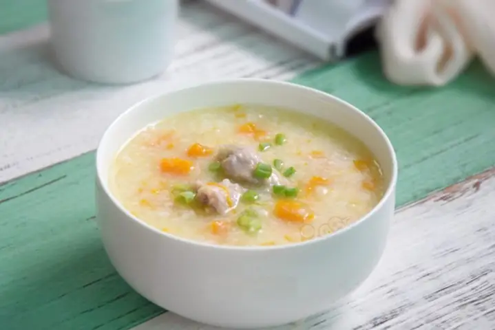 Cháo Sườn Bí Đỏ Cho Bé