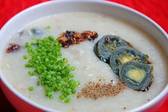 3 cÃ¡ch náº¥u chÃ¡o trá»©ng báº¯c tháº£o thá»t báº±m, sÆ°á»n, tÃ´m ngon chuáº©n vá»