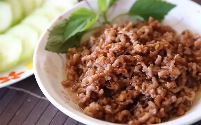 CÃ¡ch lÃ m máº¯m tÃ©p chÆ°ng thá»t cho bá»¯a cÆ¡m ngÃ y mÆ°a thÃªm Äáº­m ÄÃ