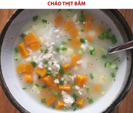 Trình Bày Cháo Thịt Bằm Trình Bày Cháo Thịt Bằm