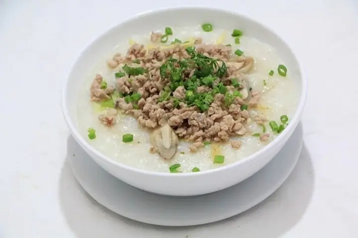 Cách nấu cháo thịt bằm bằng nồi cơm điện Cách nấu cháo thịt bằm bằng nồi cơm điện