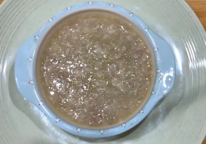 Thưởng Thức Cháo Thịt Bò Bí Xanh