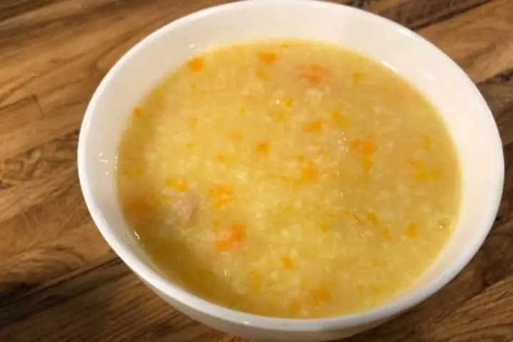 4.16 Cháo thịt bò với cà rốt