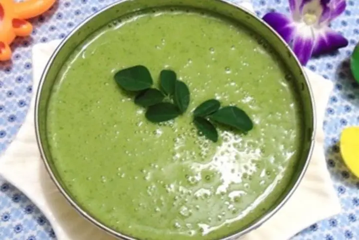 4.10 Cháo Thịt Bò Với Rau Ngót