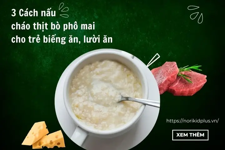 Chia Sẻ 3 Cách Nấu Cháo Thịt Bò Phô Mai Cho Trẻ Lười Ăn 1 Chia Sẻ 3 Cách Nấu Cháo Thịt Bò Phô Mai Cho Trẻ Lười Ăn 1