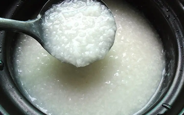 Bước 2: Nấu cháo