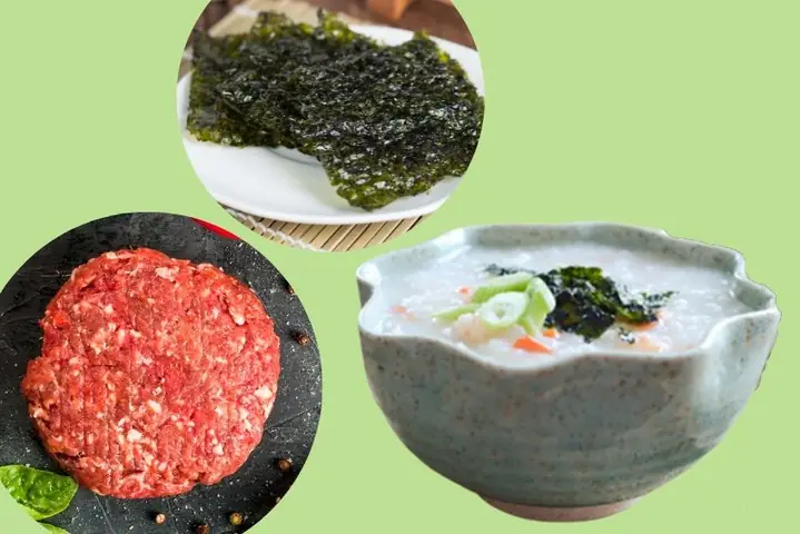 1lợi Ích Khi Cho Bé Ăn Dặm Cháo Thịt Bò Rong Biển 1lợi Ích Khi Cho Bé Ăn Dặm Cháo Thịt Bò Rong Biển