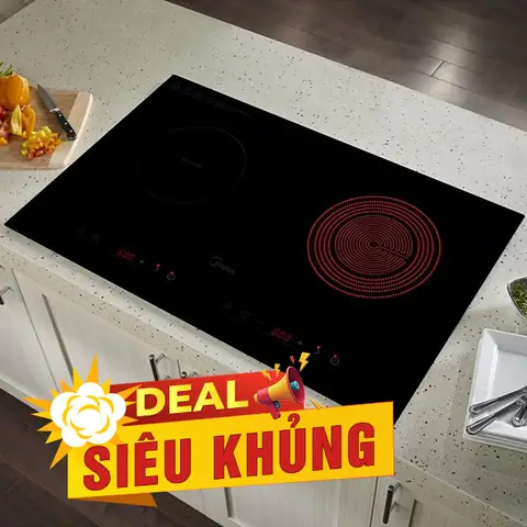 Bếp Từ Hồng Ngoại Âm Midea Mc-ihd361 3200w