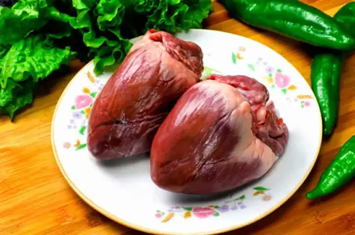 1. Thành phần dinh dưỡng có trong tim bò