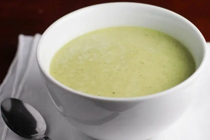 Cháo ếch với bí xanh