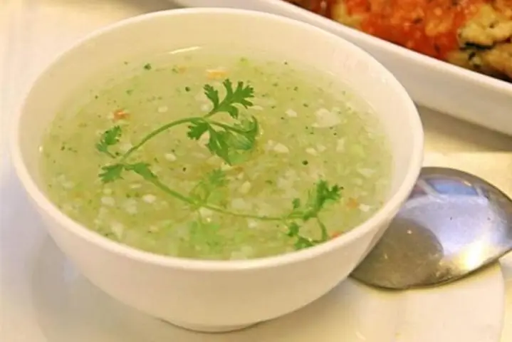 Cháo bí xanh hạt quinoa