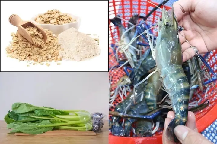 1Cháo tôm càng xanh yến mạch 1Cháo tôm càng xanh yến mạch