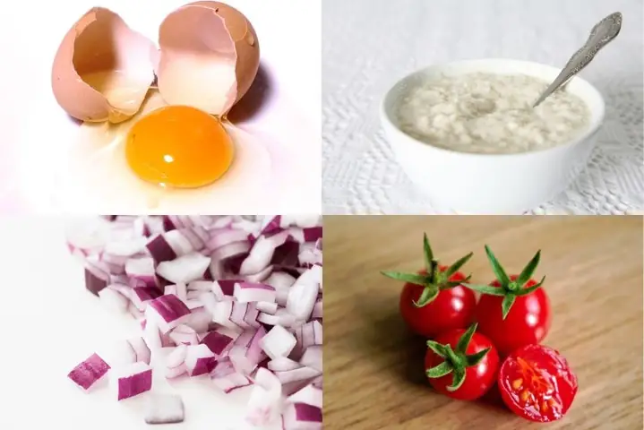 2.2. Cháo trứng cà chua bi cho bé