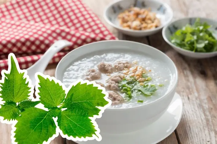 Cháo Tía Tô Giải Cảm