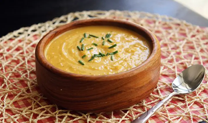 2.3 Cháo yến mạch bí đỏ trứng gà