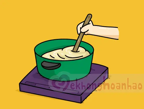 Cách nấu cháo cho bé ăn dặm từ gạo