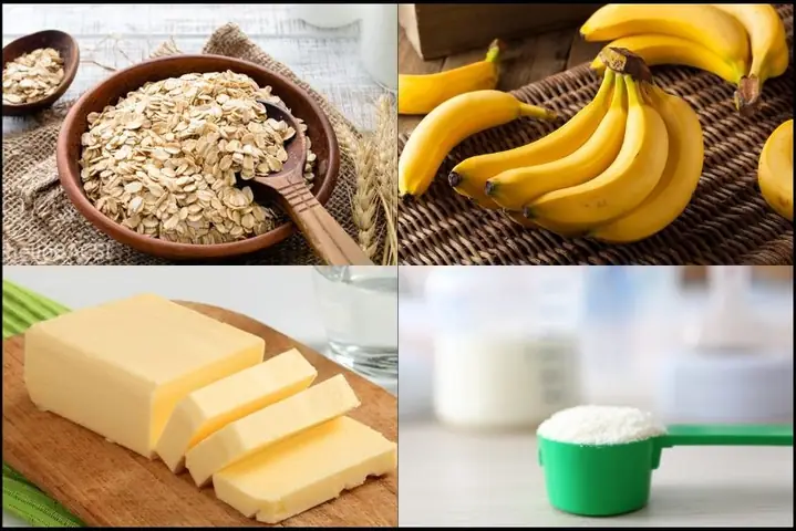 5Cháo yến mạch chuối phô mai (Công thức do người dùng chia sẻ) 5Cháo yến mạch chuối phô mai (Công thức do người dùng chia sẻ)