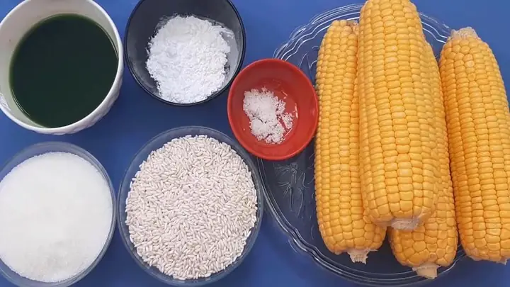 1nguyên Liệu Làm Món Chè Bắp Mỹ Với Nếp
