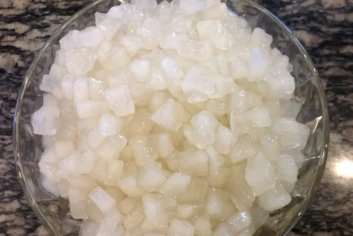 Sơ chế cùi bưởi Sơ chế cùi bưởi