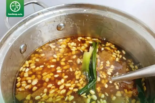 Bước 4: Thành quả chè bưởi thơm ngon