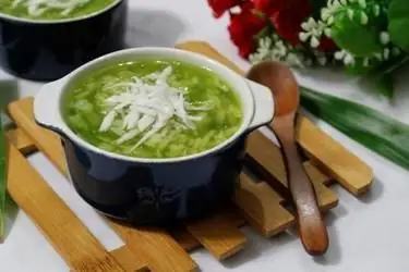 Nấu chè cốm Nấu chè cốm