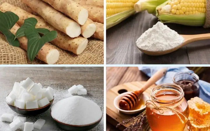 Nguyên liệu nấu chè củ mài
