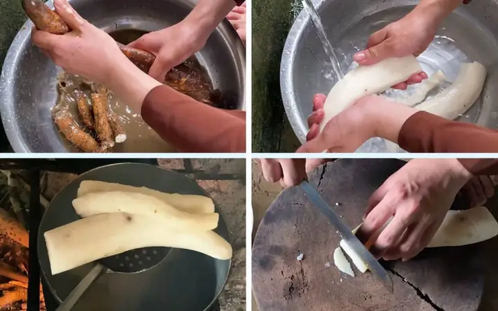 Cách làm chè củ mài
