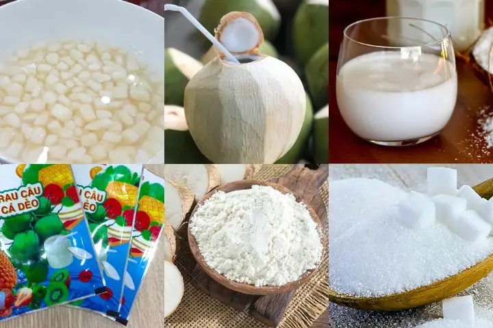 Bước 1: Chuẩn bị nguyên liệu Bước 1: Chuẩn bị nguyên liệu