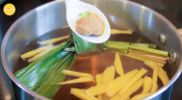 Bước 5. Làm Nước Chè Thanh Ngọt Bước 5. Làm Nước Chè Thanh Ngọt