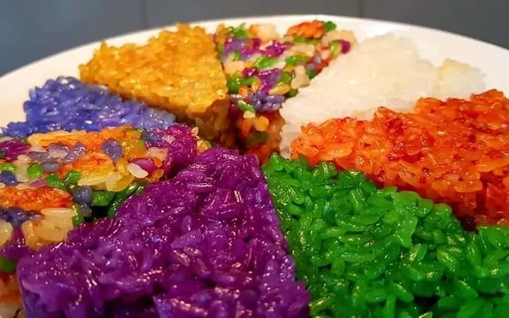 Cách nấu xôi ngũ sắc Cách nấu xôi ngũ sắc