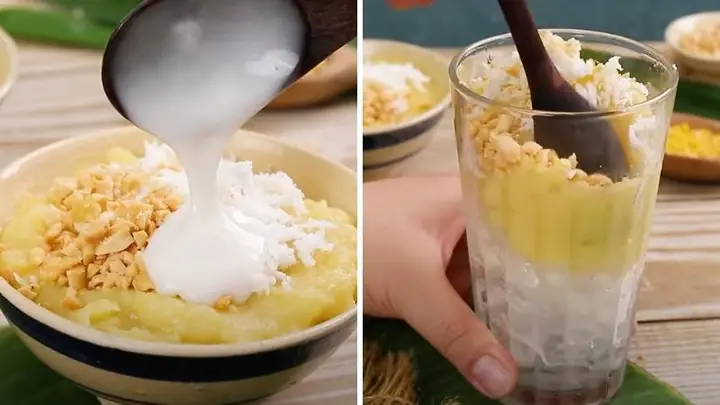 Chè đậu xanh đánh Chè đậu xanh đánh