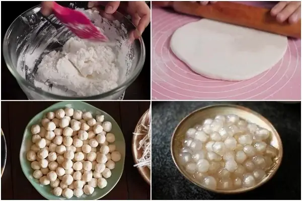 Làm Trân Châu Dừa