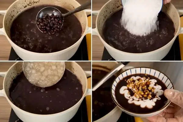 Hoàn Thành Món Chè Đậu Đen