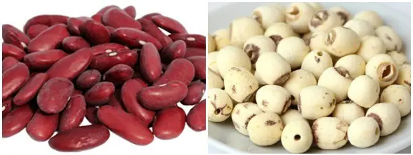 Nguyên Liệu Nấu Chè Đậu Đỏ Hạt Sen Nguyên Liệu Nấu Chè Đậu Đỏ Hạt Sen