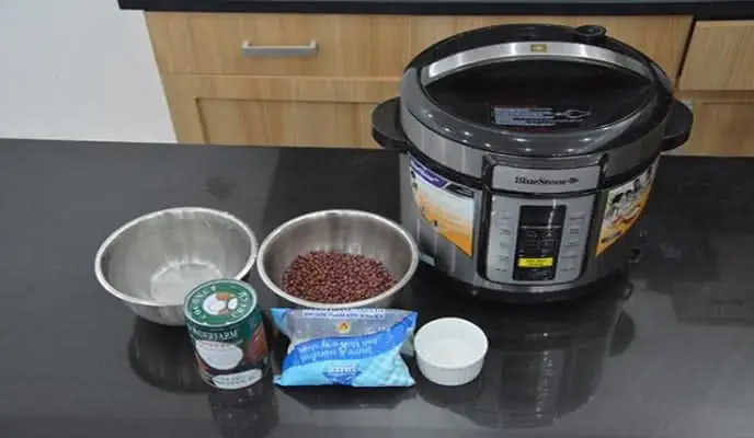 Nguyên Liệu Cần Có Cho Món Chè Đậu Đỏ Nước Cốt Dừa (dành Cho 4-5 Người Ăn)