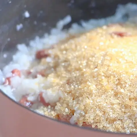 Nấu Chè Đậu Đỏ Với Nếp