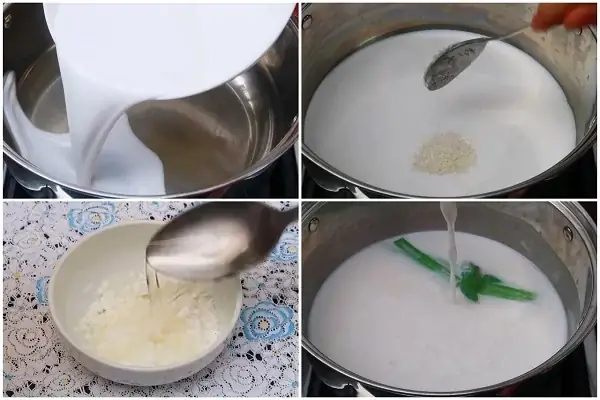 Làm Nước Cốt Dừa