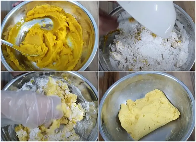 Hướng dẫn các bước làm chè bí đỏ