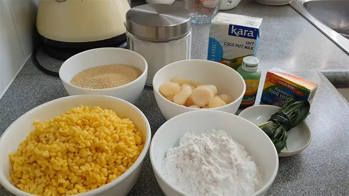 1nguyên Liệu Nấu Chè Đậu Xanh Bột Lọc