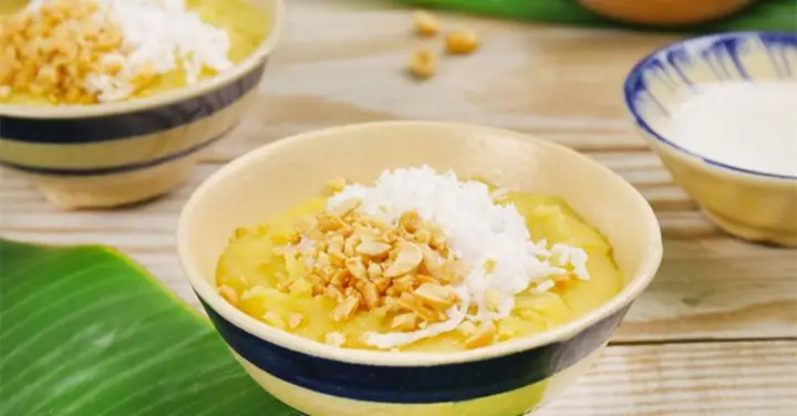 Cách nấu chè đậu xanh đánh bằng nồi cơm điện cực ngon